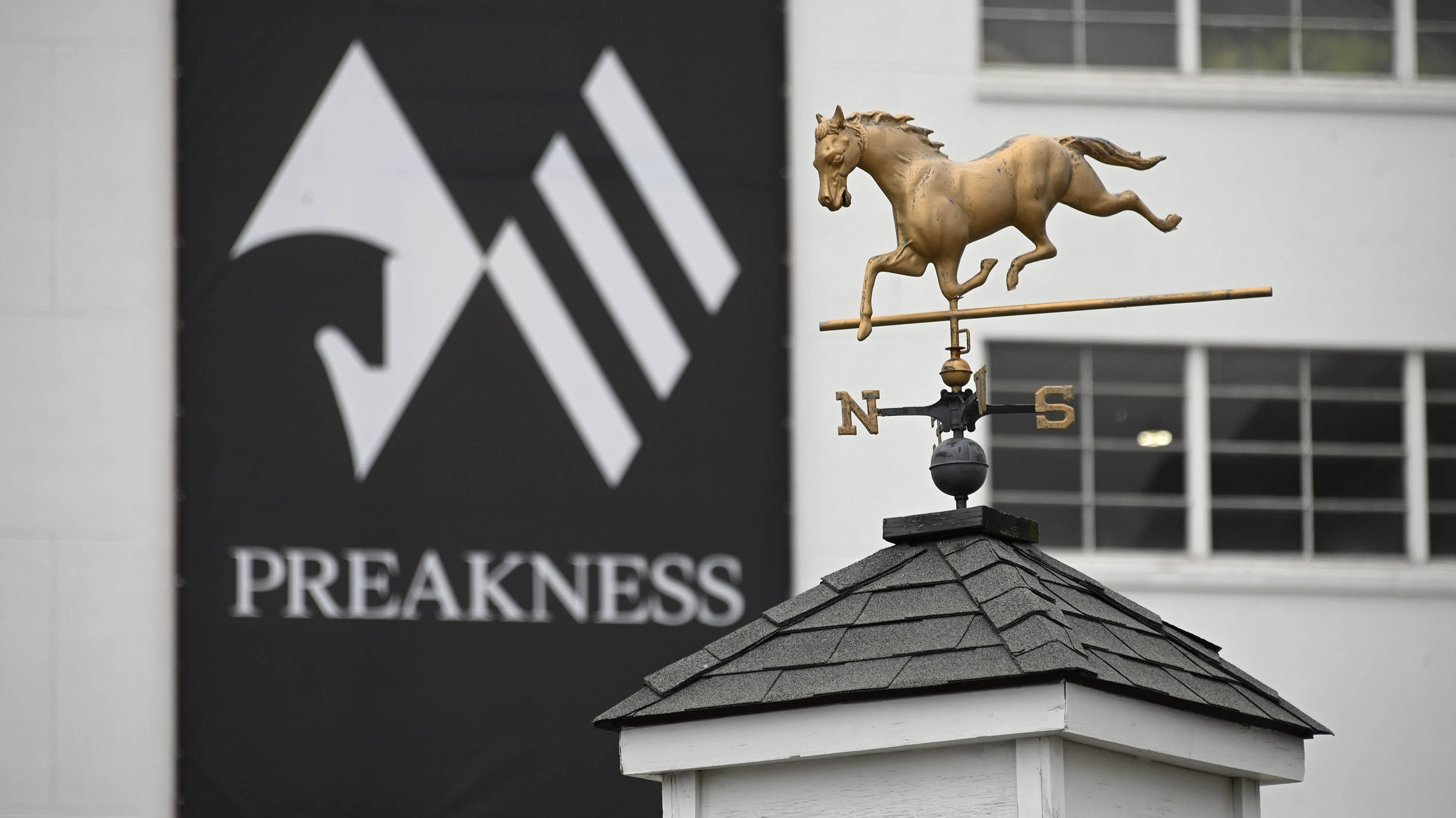 Preparations taking place at Pimlico Race Course